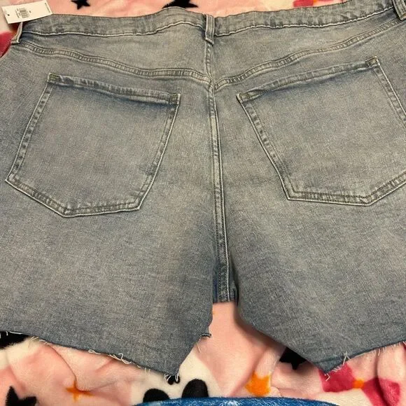 NWT Old Navy Blue Jean Shorts Relaxed Fit - Picture 9 of 11